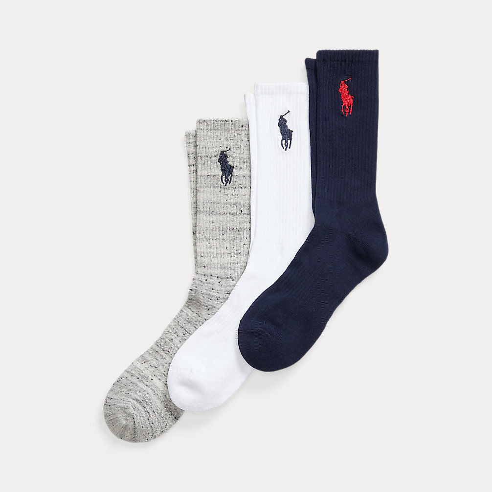 Big Pony Crew calze 3-Pack