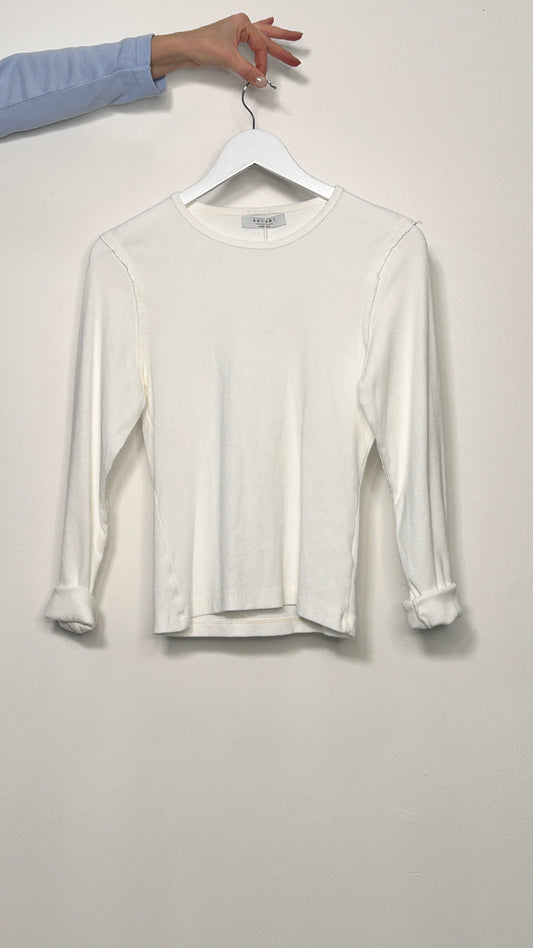 T-shirt in cotone manica lunga Ada