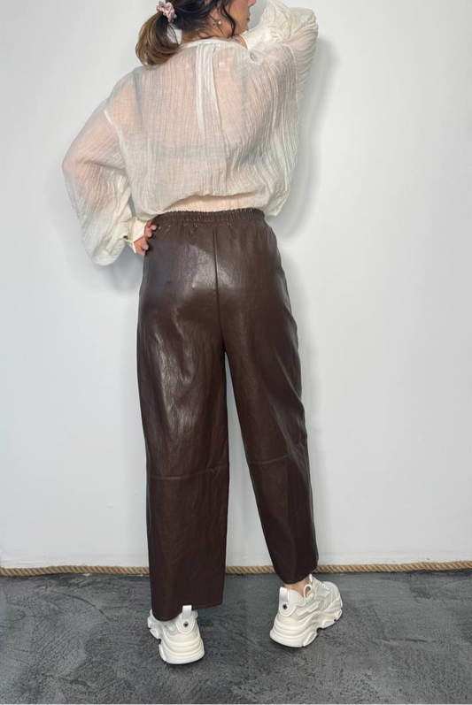 Pantaloni simil pelle Rio
