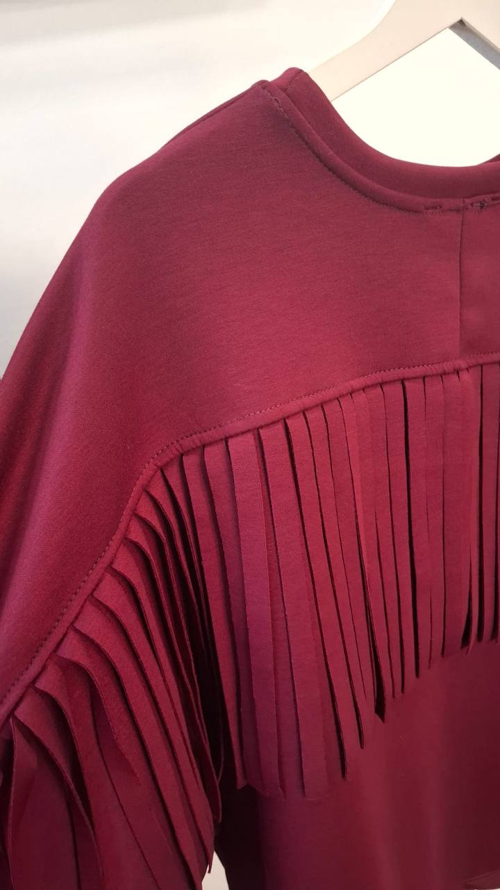 Completo tuta scuba con frange Cianci