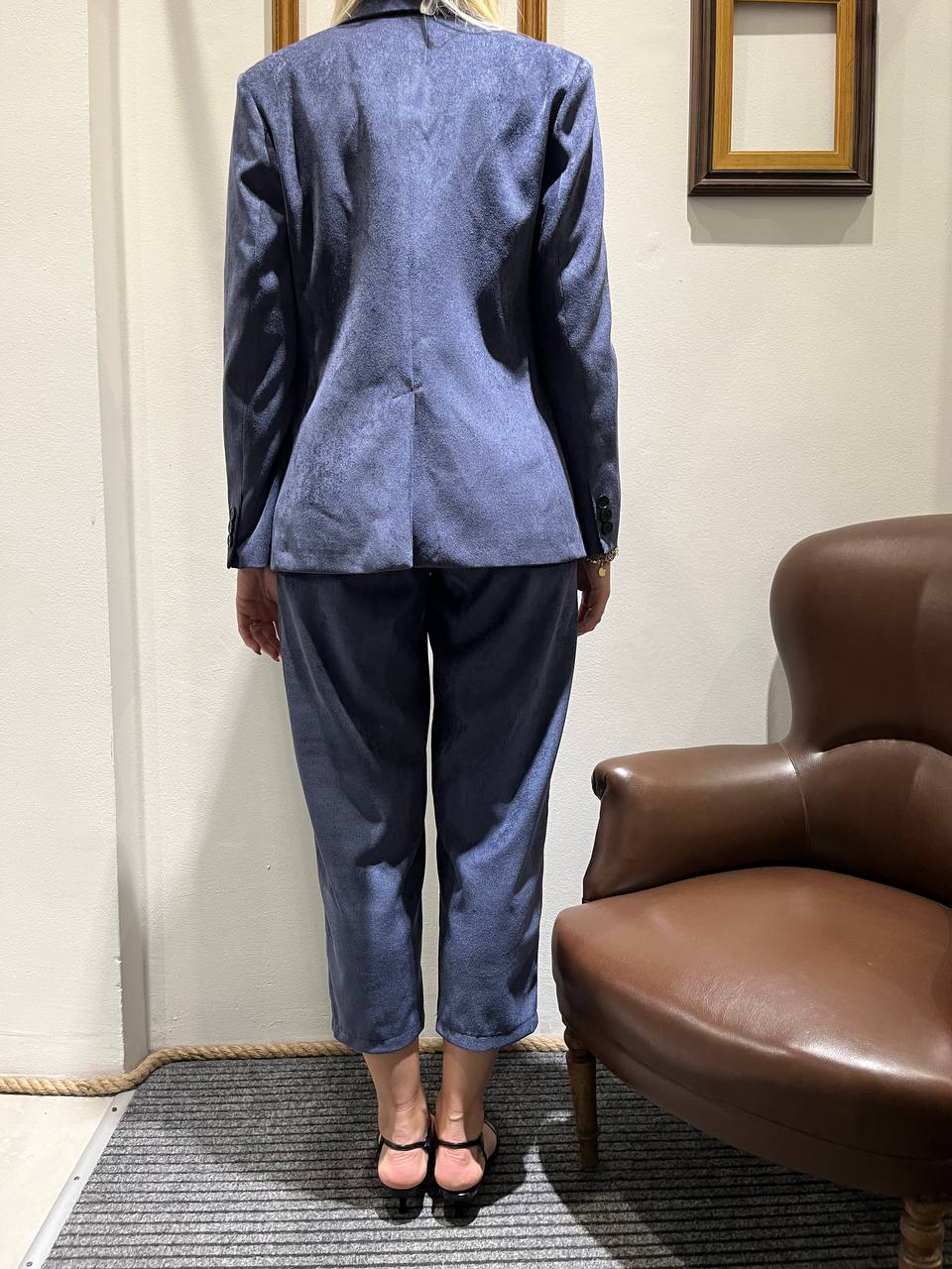 Pantaloni baloon in velluto Samira