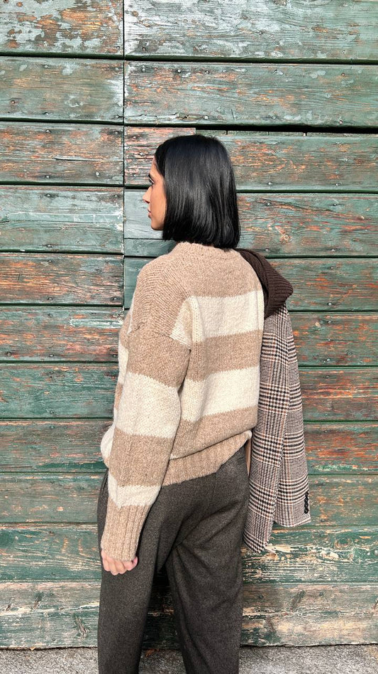 Pull in maglia a costine Jelena