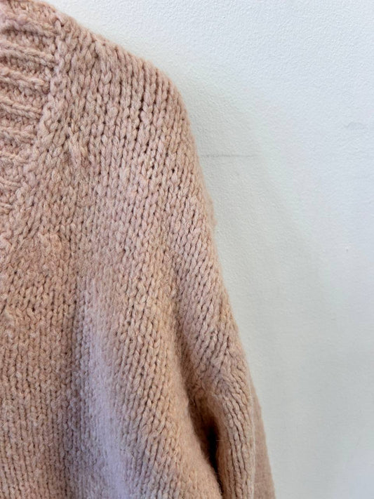 Maglione over con scollo a V Melina