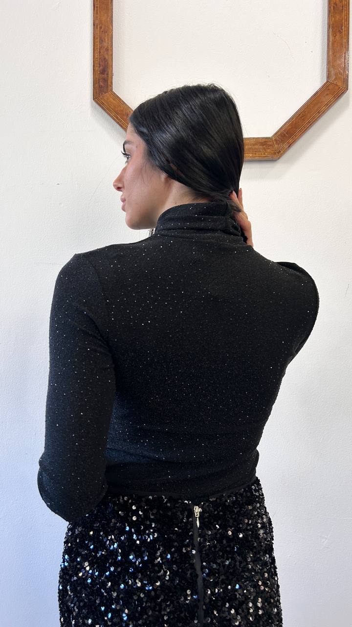 Dolcevita in lurex Dariel