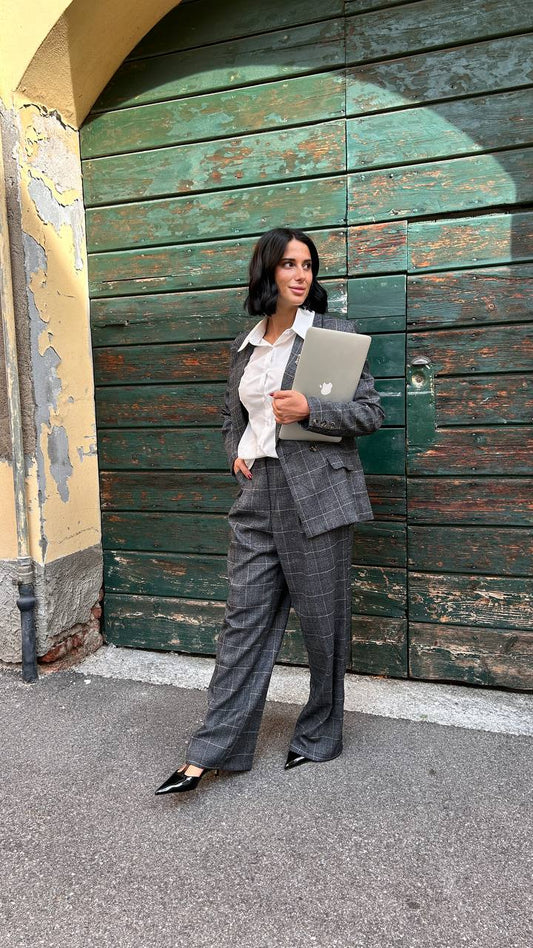 Pantaloni pence dv check Erica