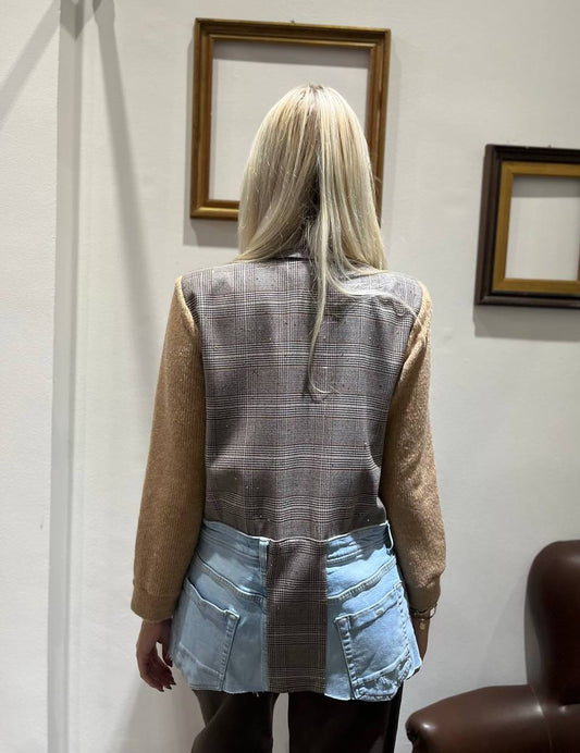 Giacca check Floréma