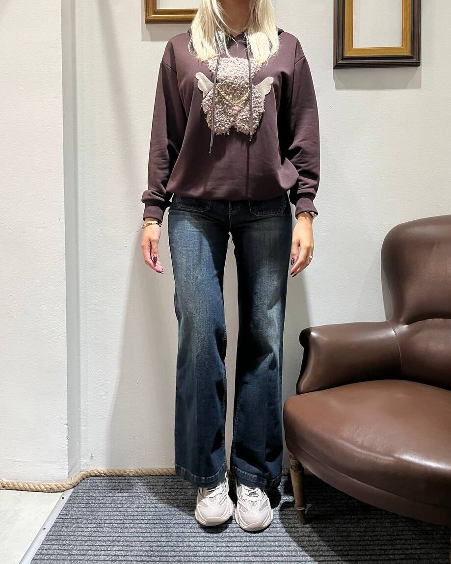 Jeans con taschine davanti Mare