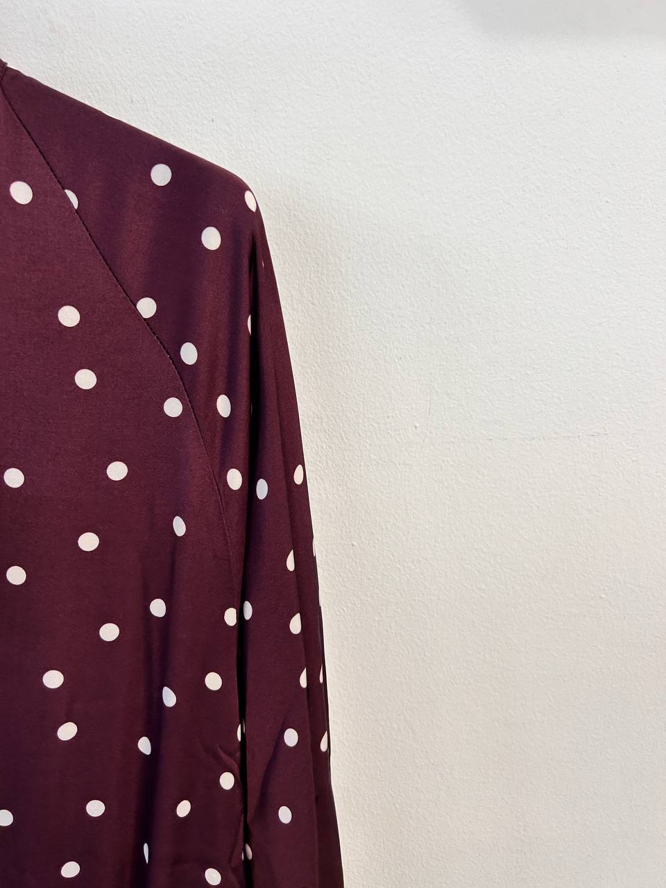 Abito a pois con pantaloncino Alba