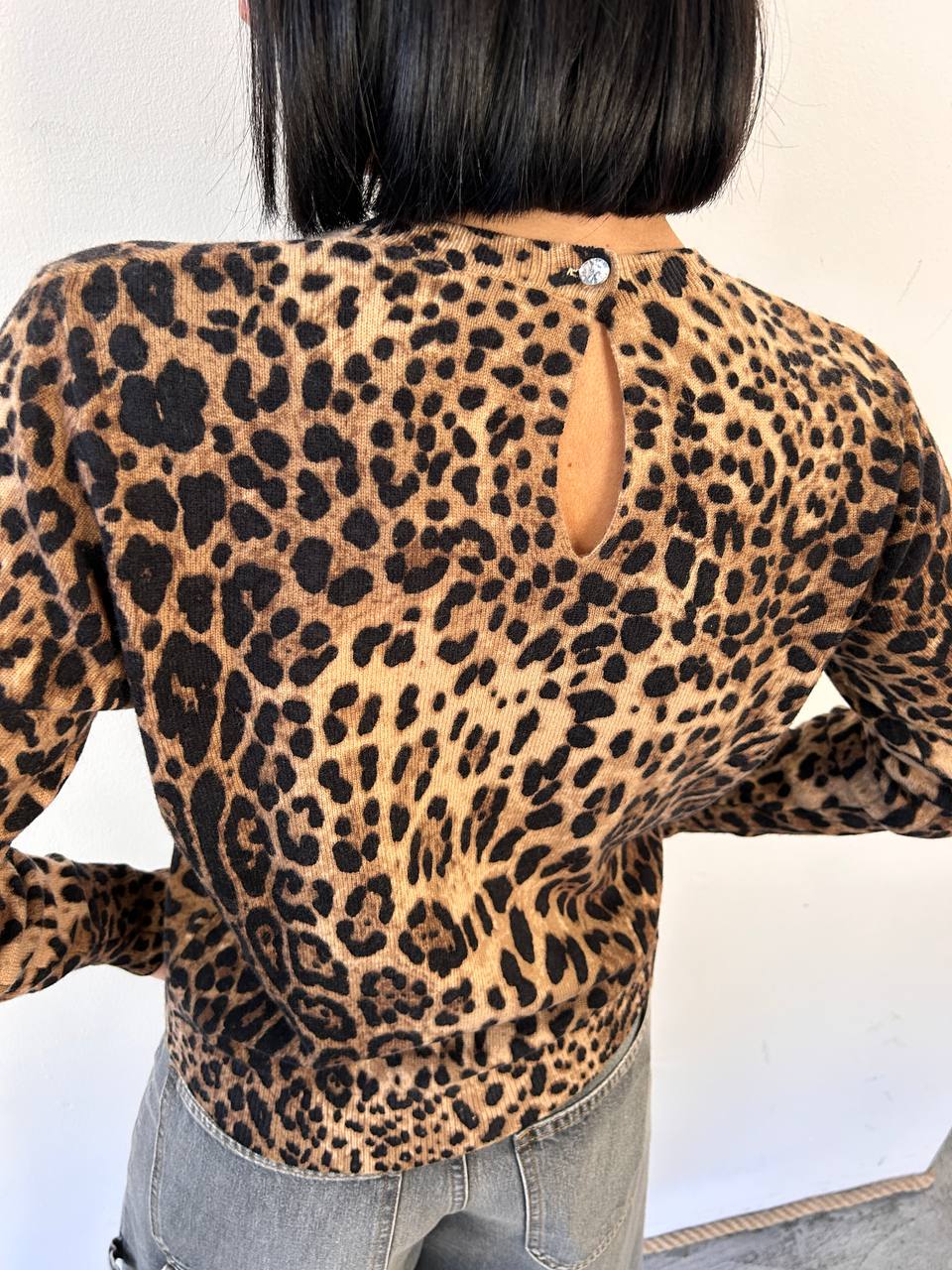 Pull maculato in lana Jorelle