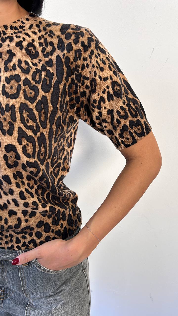 Pull mezza manica in lana Jorelle