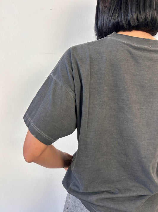 T-shirt "NOT SAINT" over Miravel