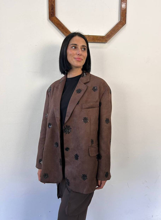 Giacca doppiopetto Petaluna