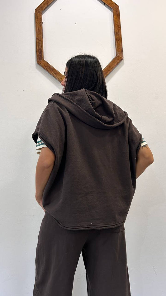 Felpa maniche corte Gladiolo