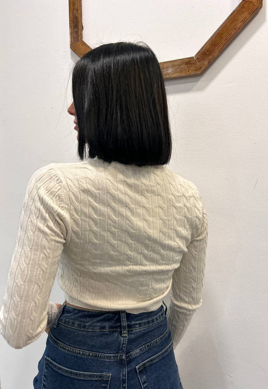 Maglioncino intrecciato Ninfira