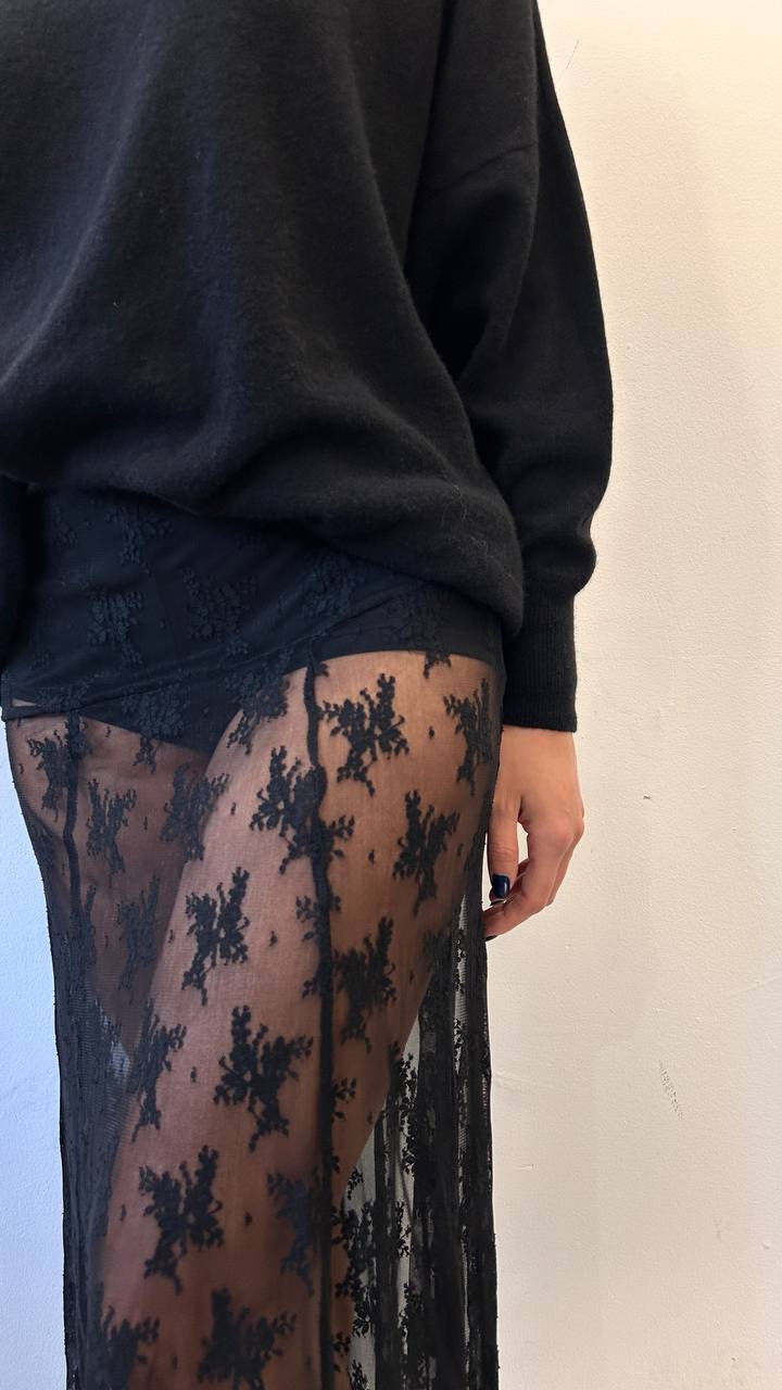 Gonna in pizzo con coulotte Vivara