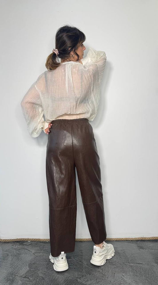 Pantaloni simil pelle Rio