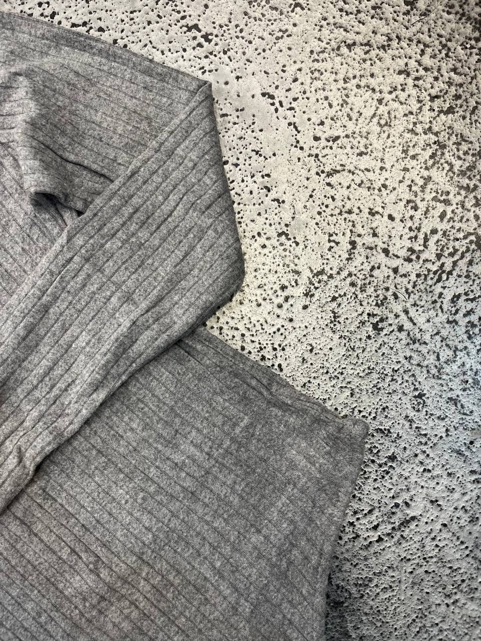 Body a maniche lunghe a costine Maia