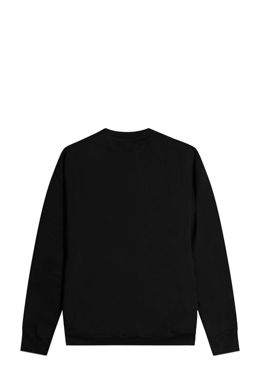 Felpa girocollo con stampa logo