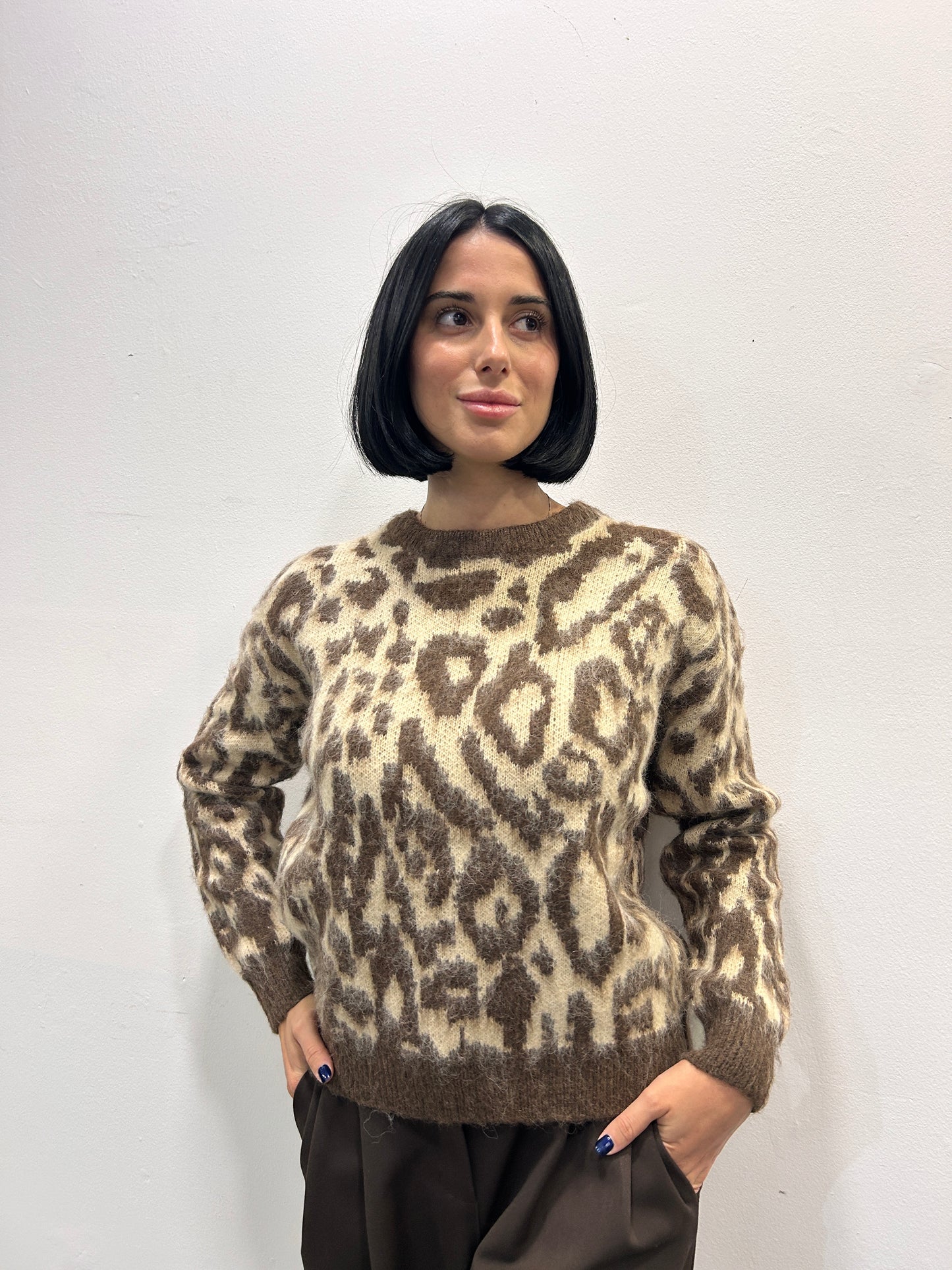Maglione animalier Elnoa