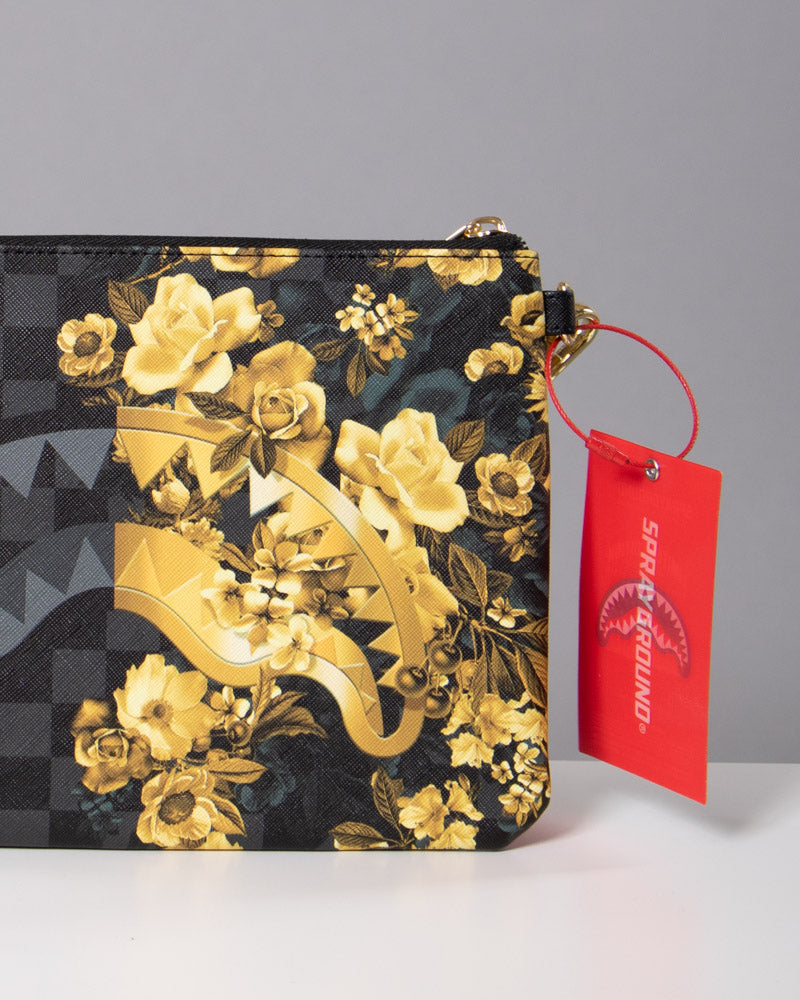 Pochette Gold Floral