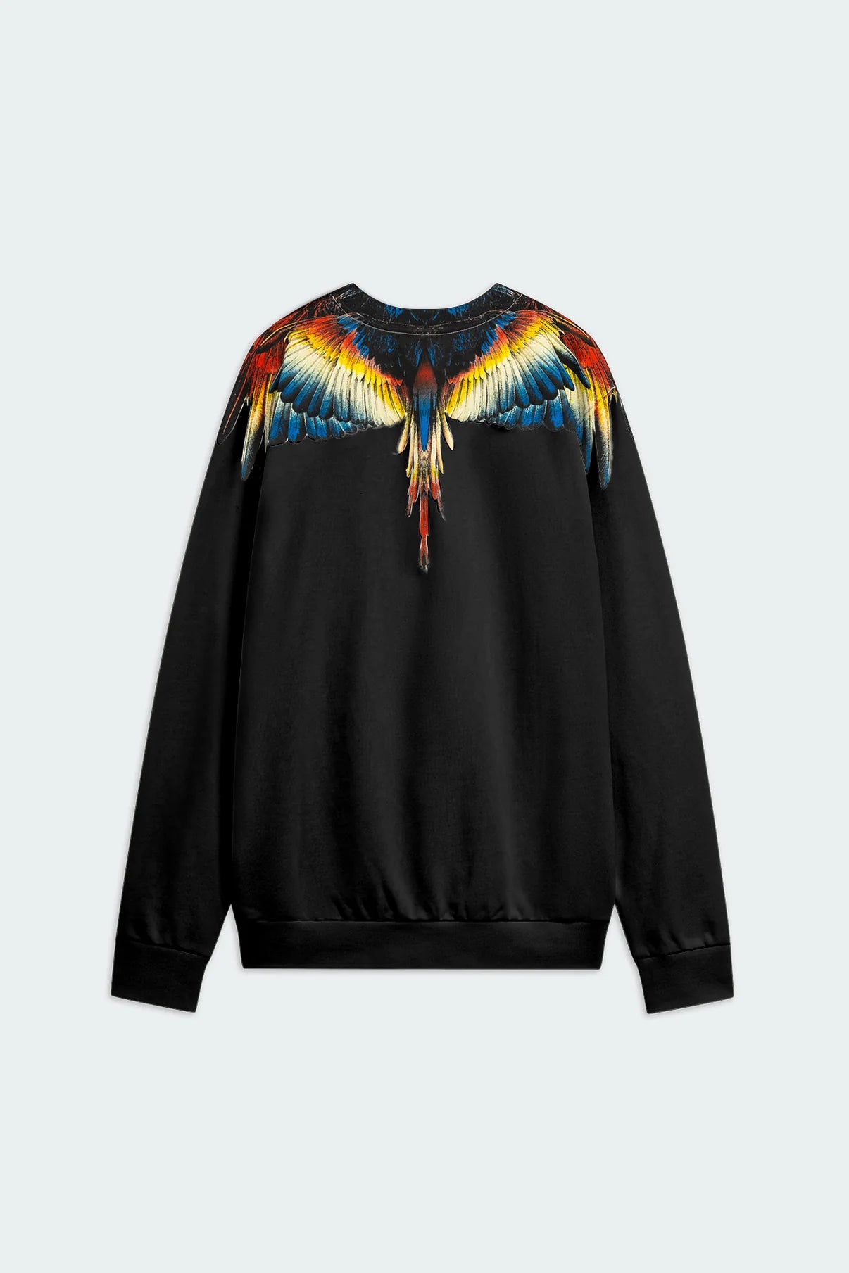 Felpa girocollo con stampa aquila