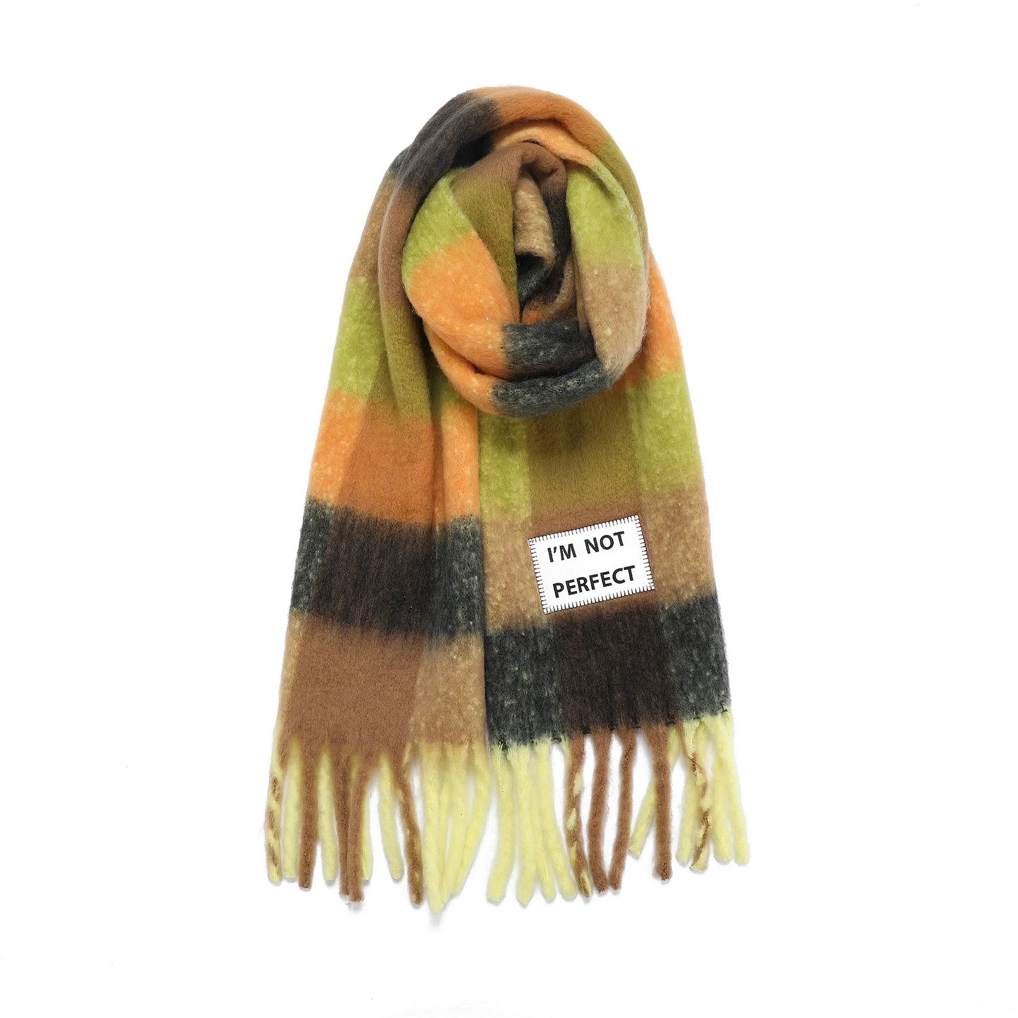Maxi sciarpa I'm not perfect