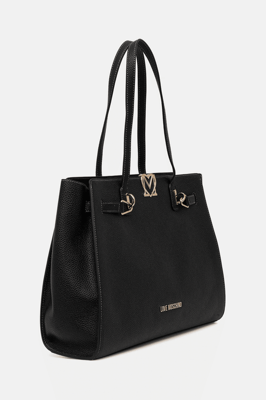 Grande borsa a mano con chiusura