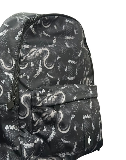 Zaino con stampa serpenti
