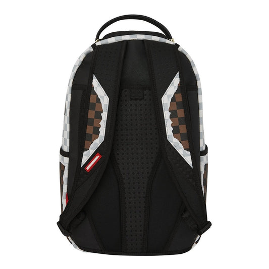 Zaino CREAM AND BROWN TEAR CHECK