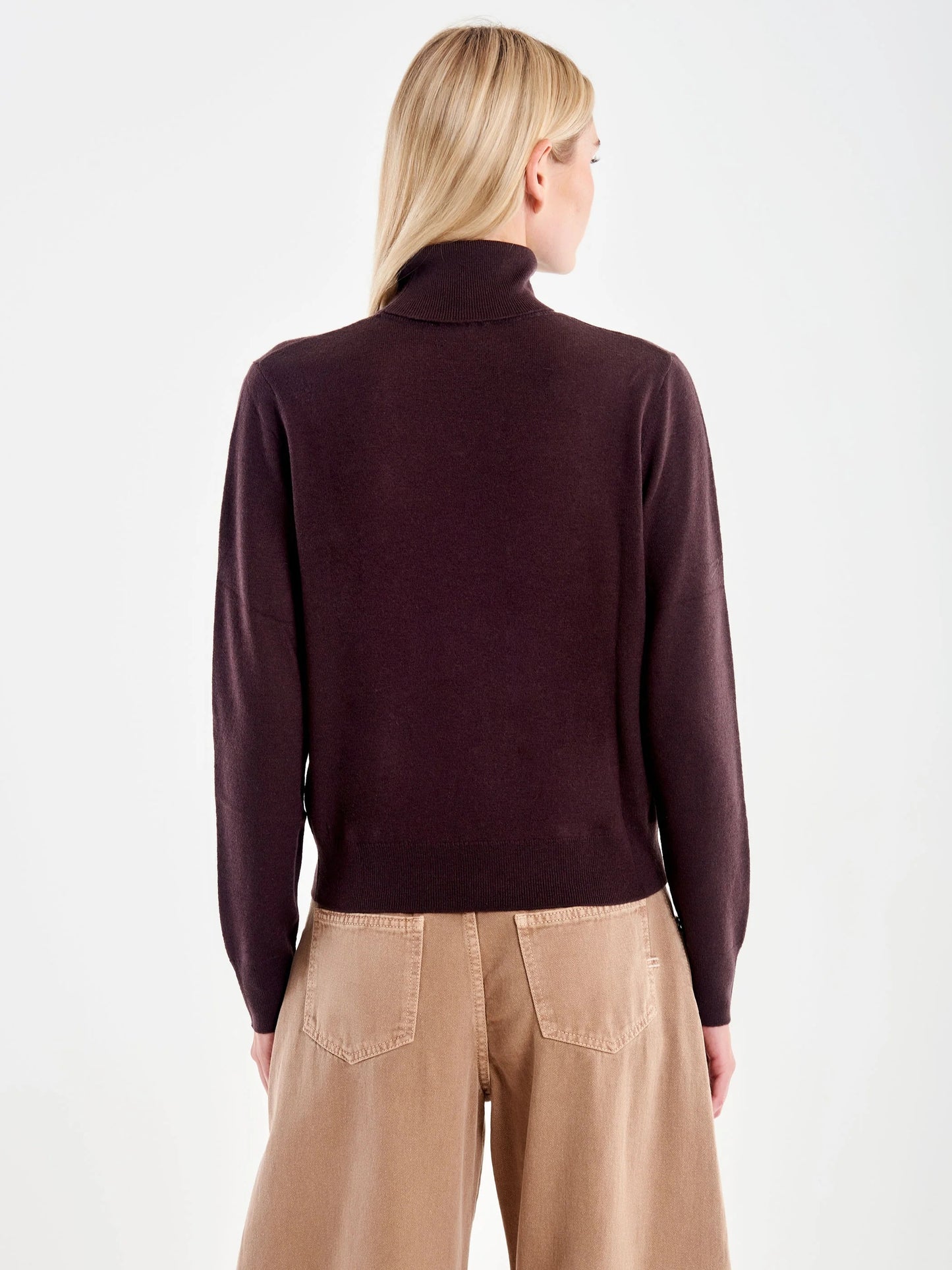 Dolcevita basic 100% lana Marina