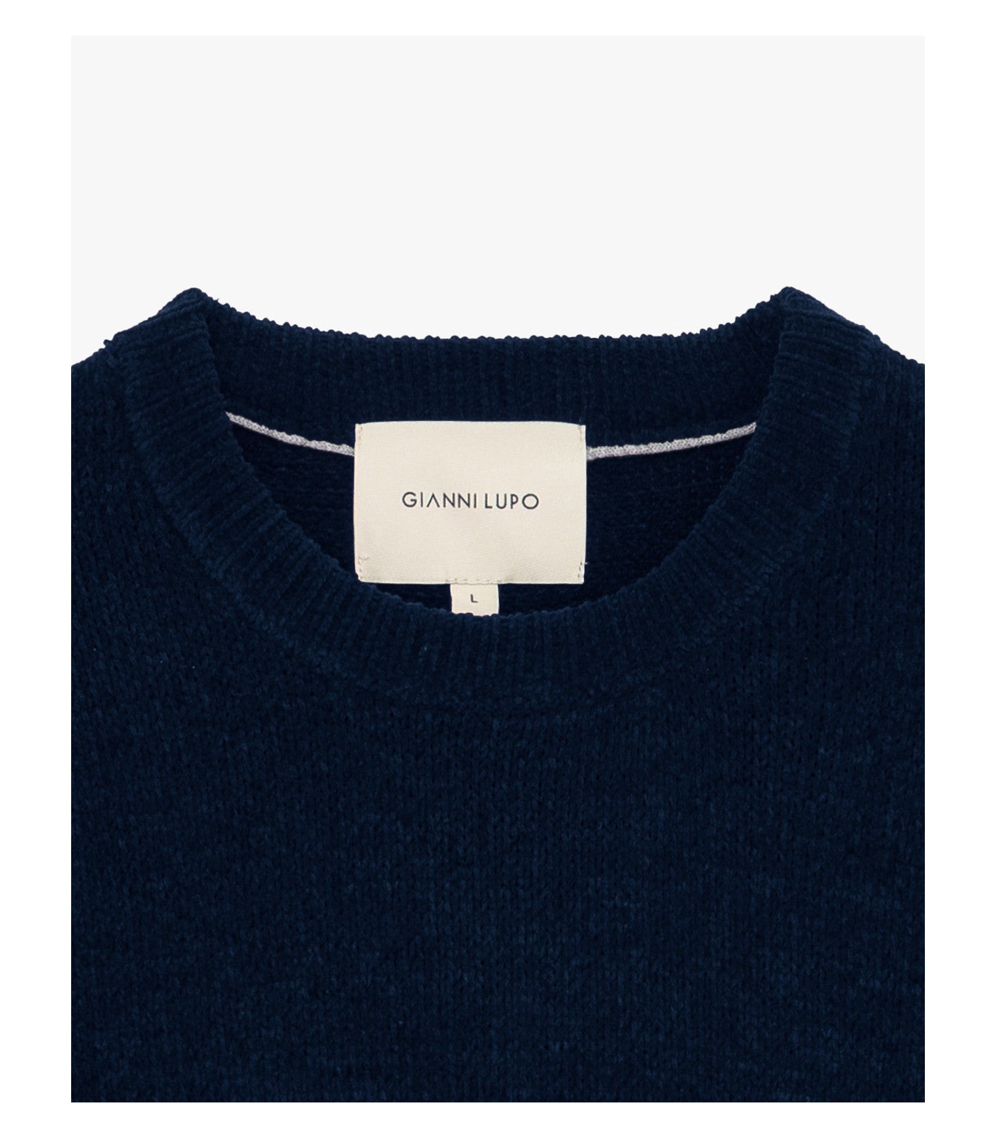 Maglione girocollo in ciniglia