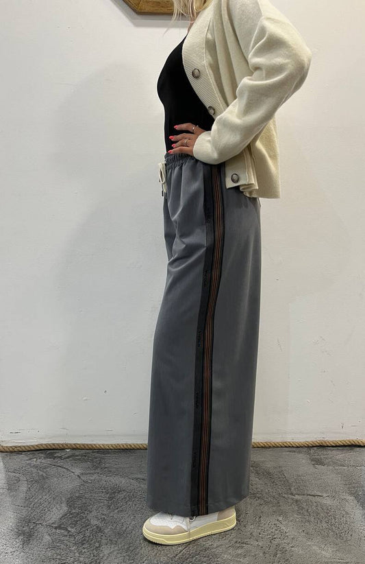 Pantaloni con banda laterale Digitalis