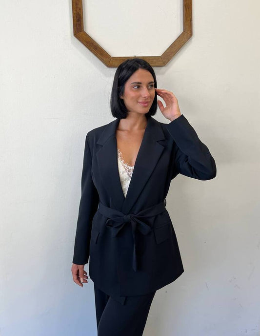 Giacca con cintura Lantana