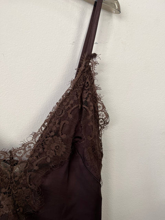 Canotta con pizzo Lina