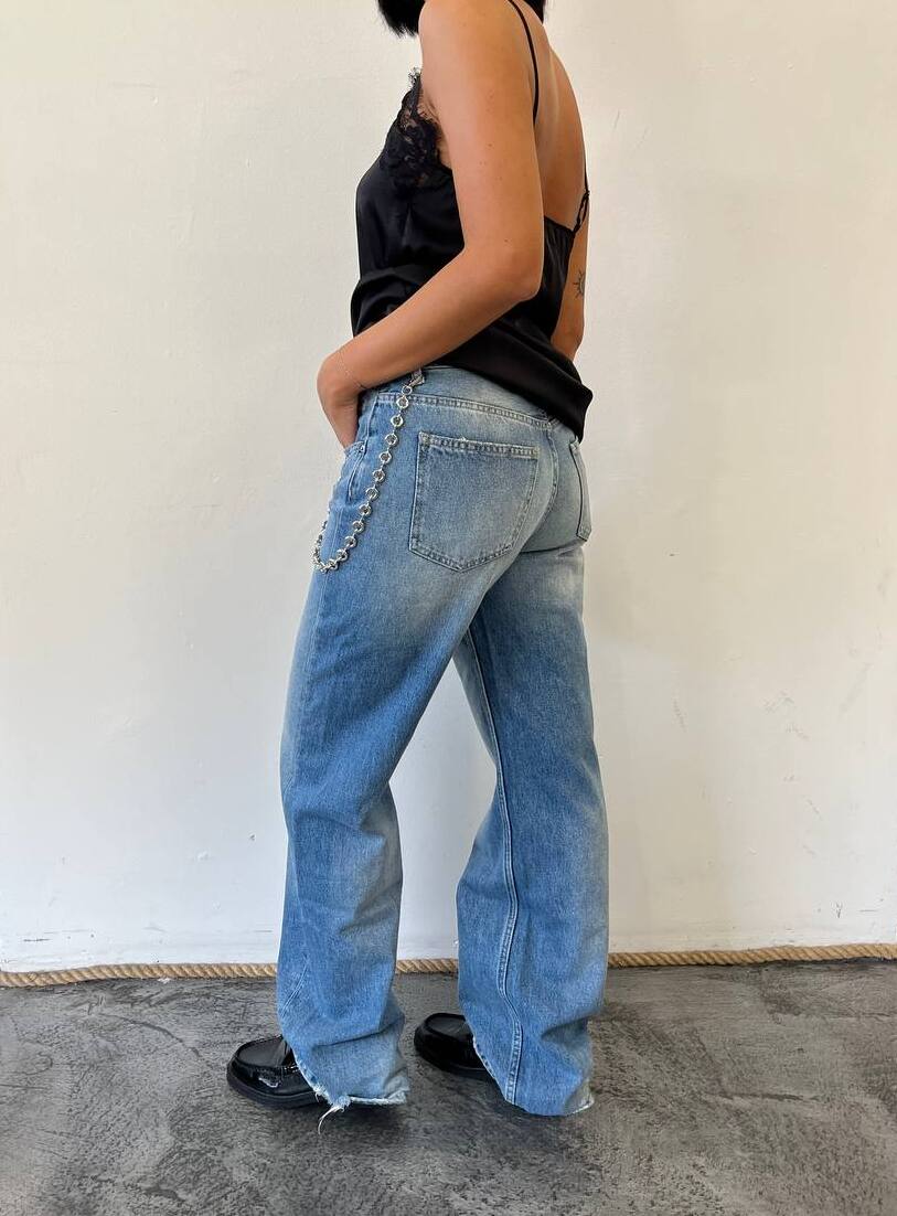 Jeans Adriana Ciclamino
