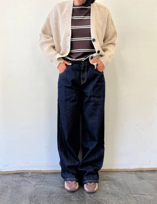 Jeans gamba ampia Mia