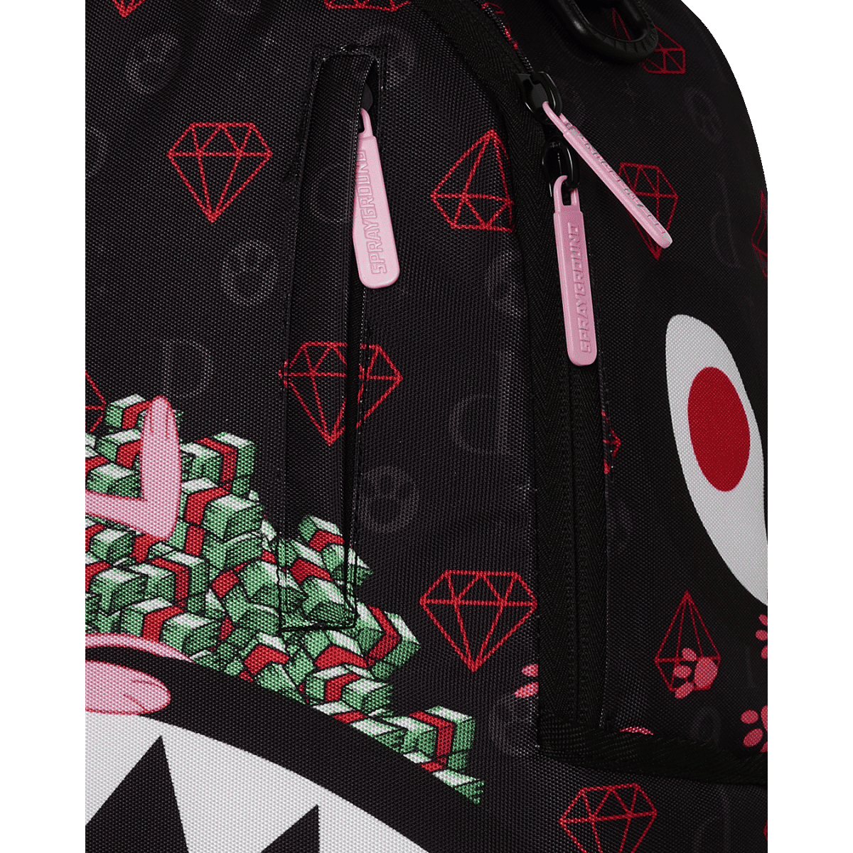 Zaino pink panther paw prints DLXR