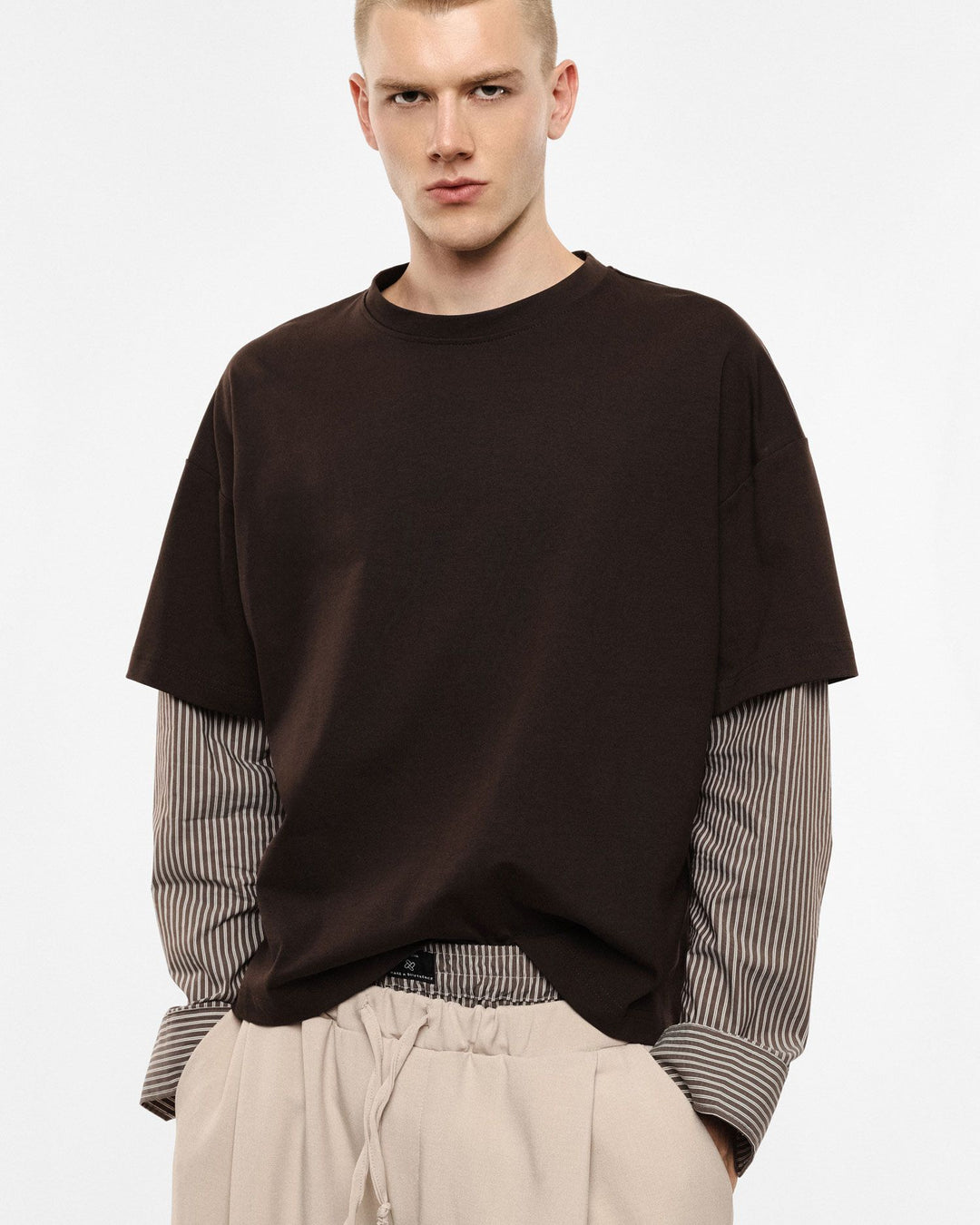 T-shirt manica camicia