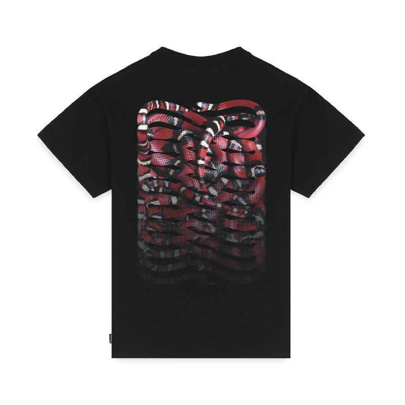 T-shirt ribs coral