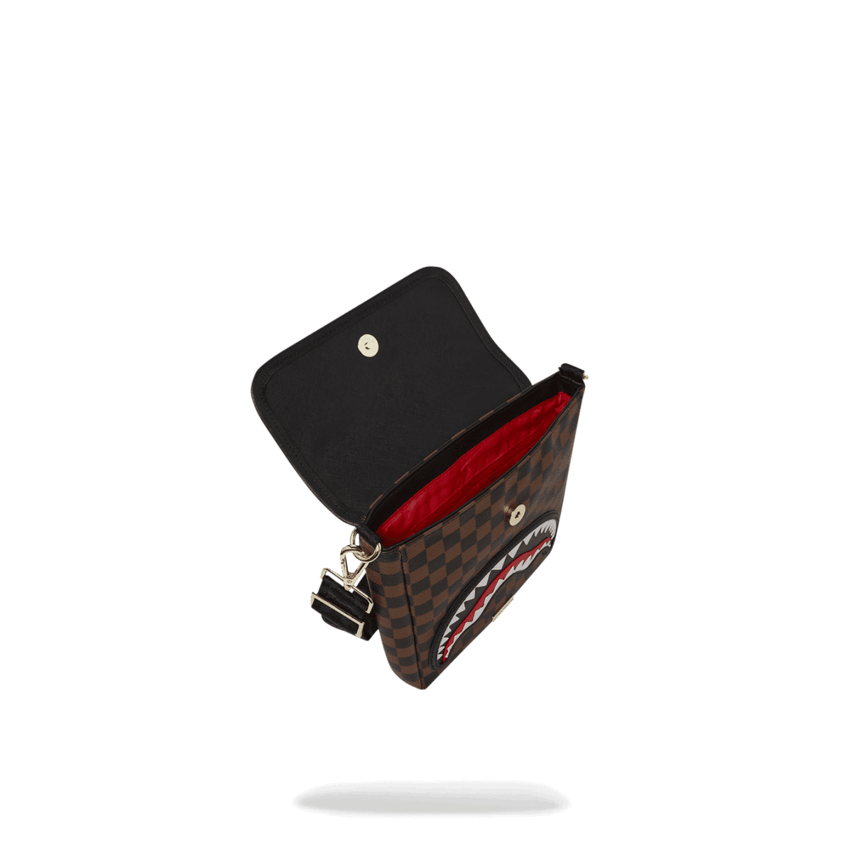 Tracolla sawtooth sharks in Paris messenger sling