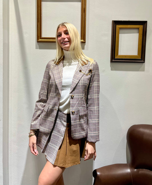 Giacca con spilla Antea