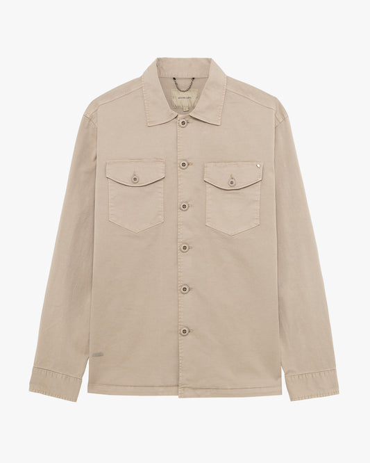 Overshirt manica lunga