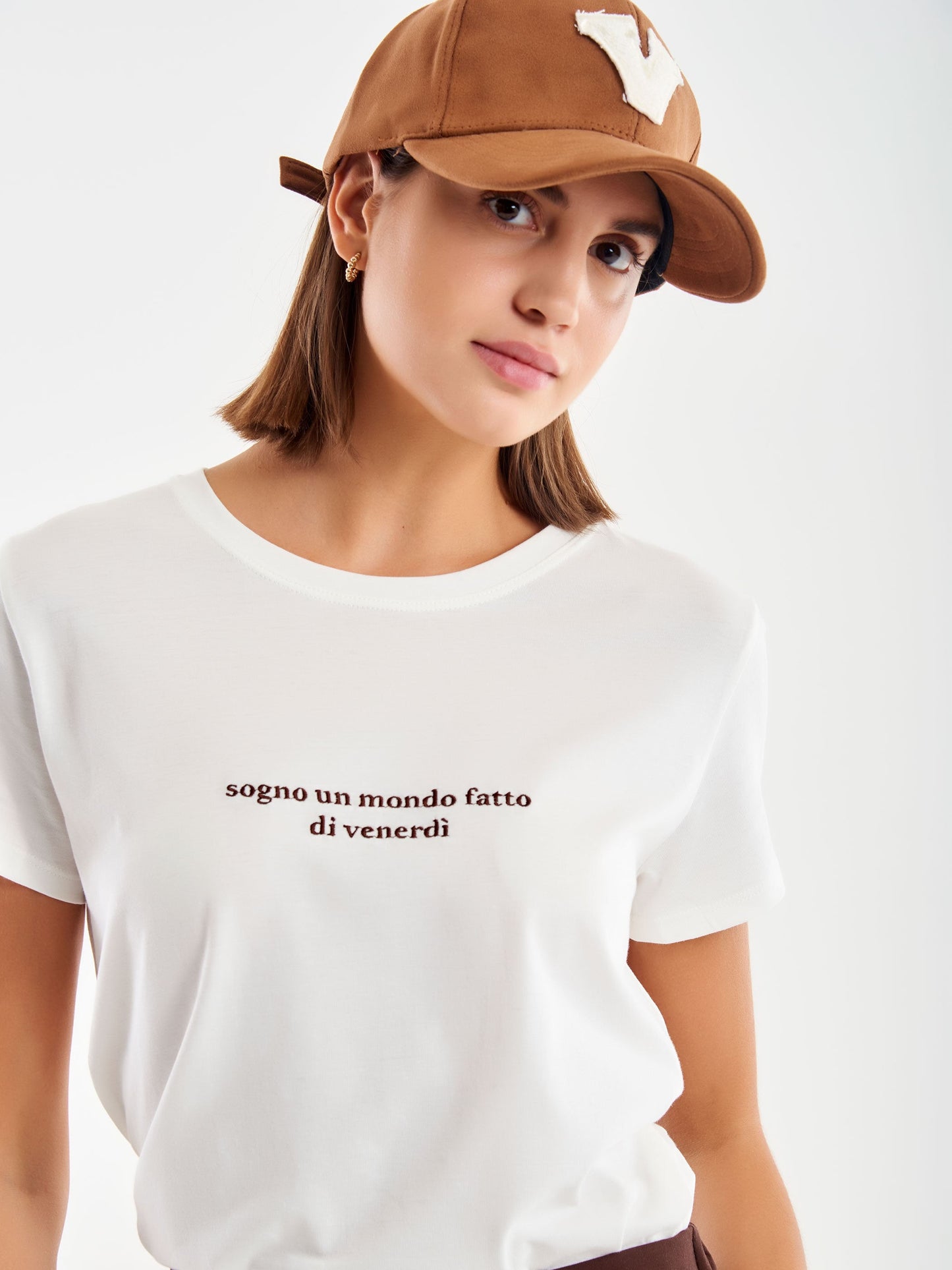 T-shirt Vicolo "Sogno un mondo fatto di venerdì"