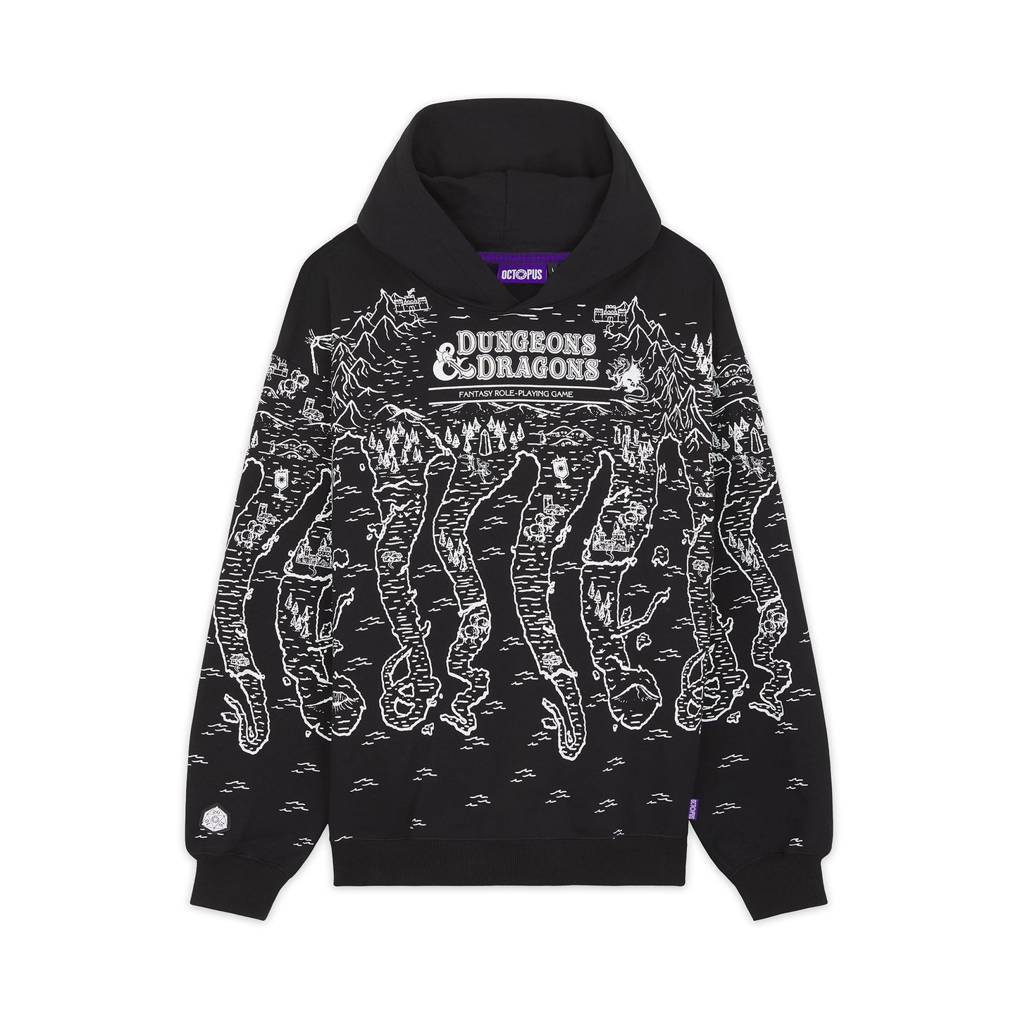 Dungeons & Dragons Octopus Map Hoodie