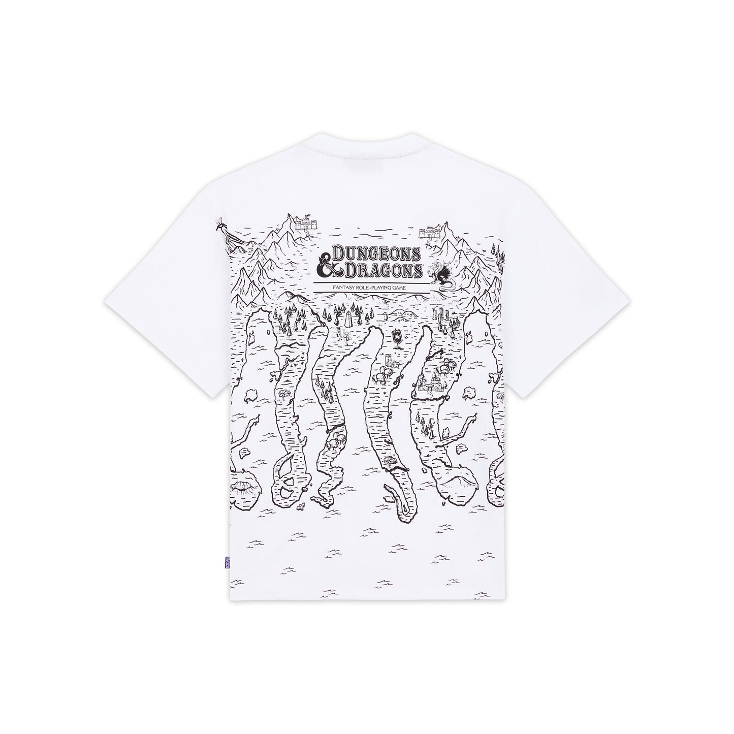 Dungeons & Dragons Octopus Map Tee