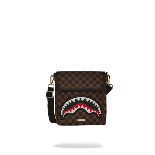 Tracolla sawtooth sharks in Paris messenger sling