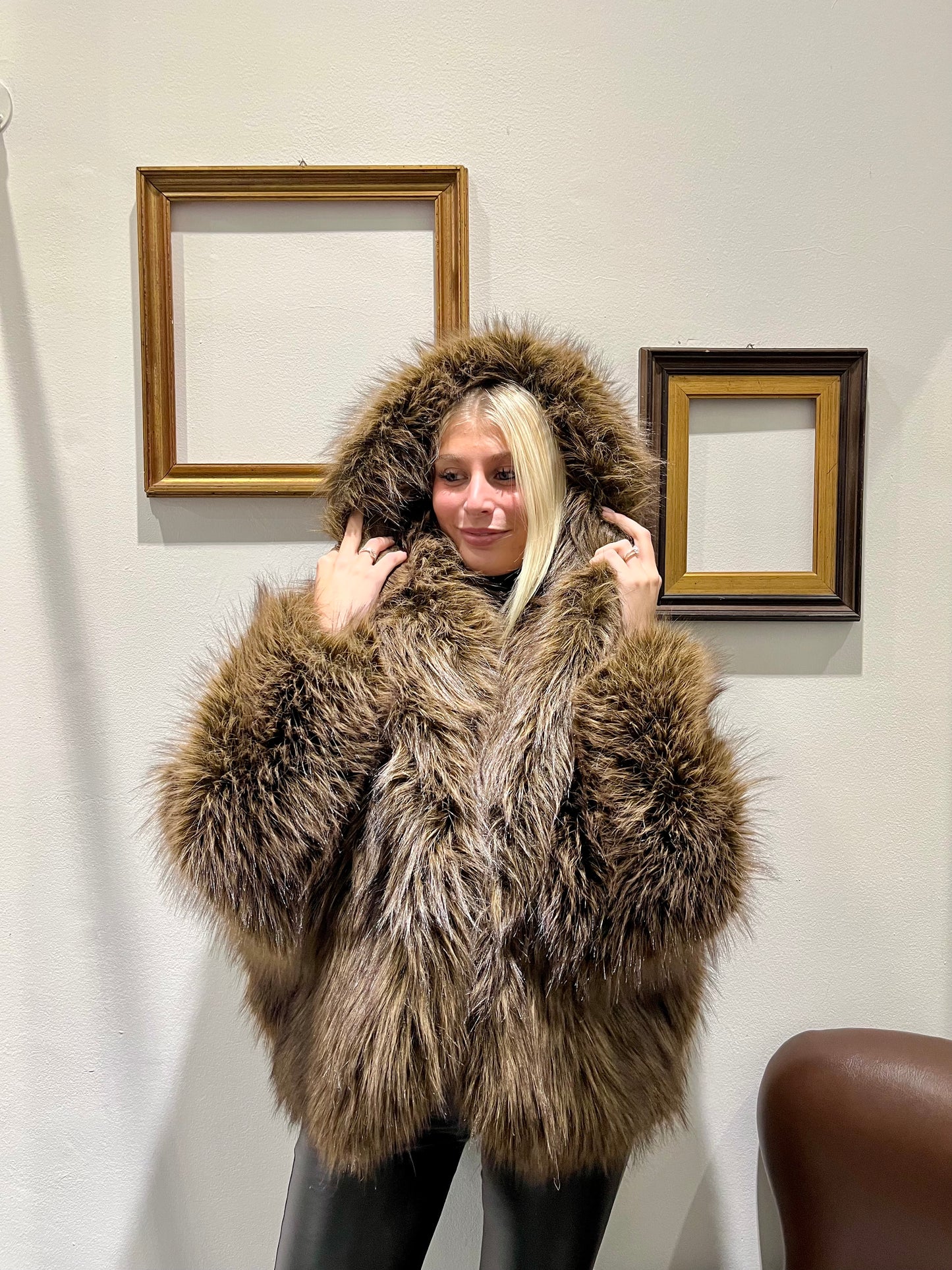 Giacca ecofour pelo lungo Antille