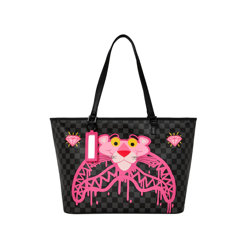Tote bag PINK PANTHER DRIPPY DIAMONDS