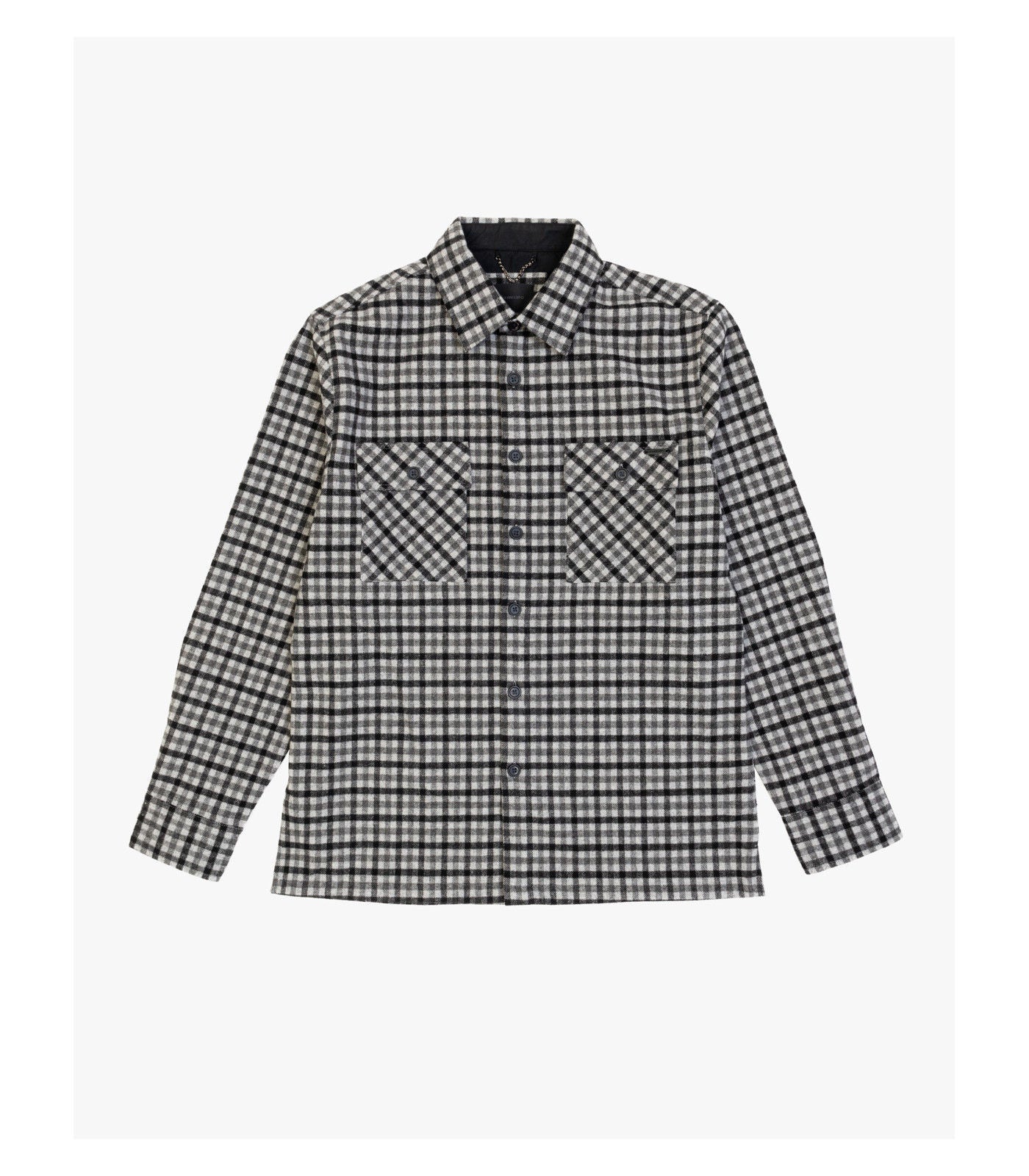 Checked overshirt