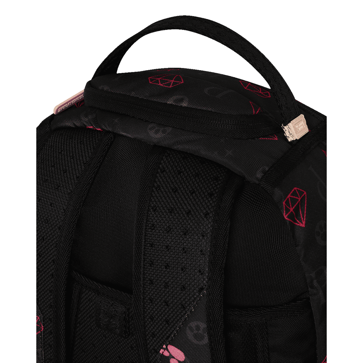 Zaino pink panther paw prints DLXR